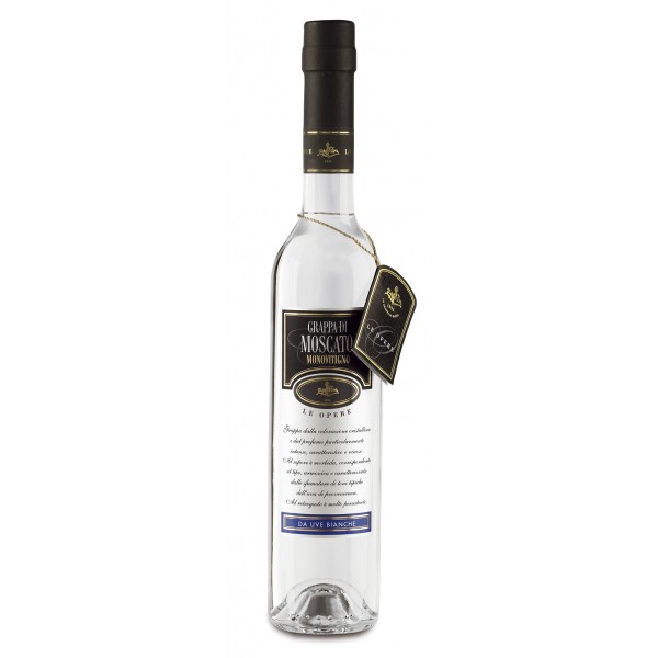 Zanin 1895 - Le Opere - Moscato Grappa - Made in Italy - 40 % vol. - Spirit of Excellence
