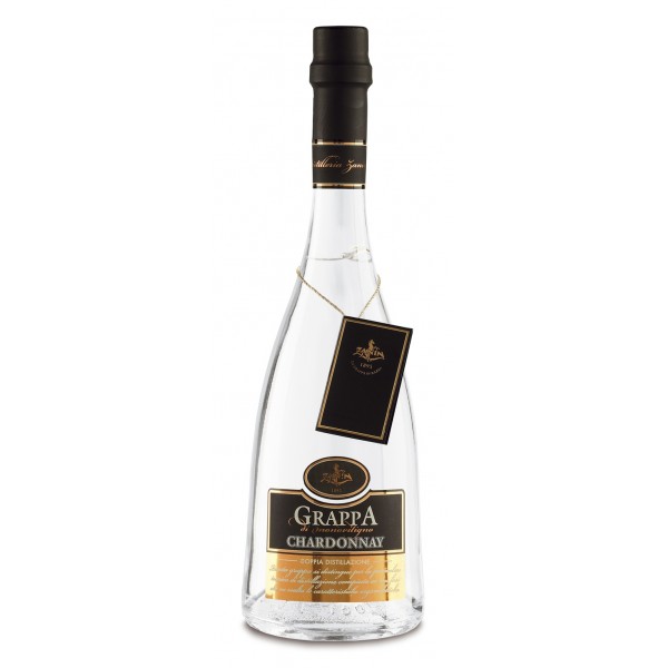 Zanin 1895 - Double Distillation - Chardonnay Grappa - Made in Italy - 40 % vol. - Spirit of Excellence