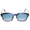 David Marc - R2201 Sunglasses - Blue - Handmade in Italy - David Marc Eyewear