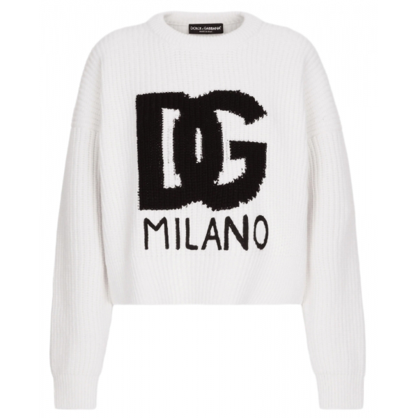 Dolce & Gabbana - Ribbed Wool Sweater - Dolce & Gabbana Exclusive Luxury Collection