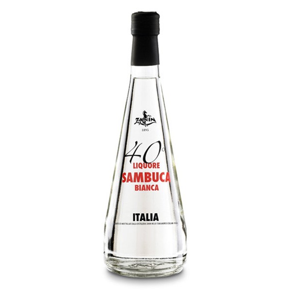 Zanin 1895 - Sambuca White Liquor Extra - Made in Italy - 40 % vol. - Spirit of Excellence