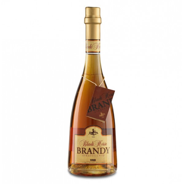 Zanin 1895 - Brandy Black Horse - Invecchiata - Made in Italy - 40 % vol. - Spirit of Excellence