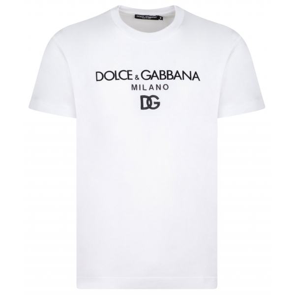 Dolce & Gabbana - White T-Shirt - Dolce & Gabbana Exclusive Luxury Collection