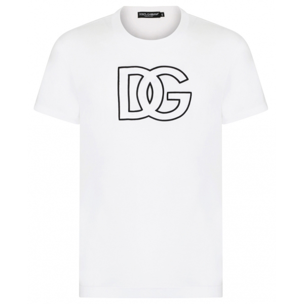 Dolce & Gabbana - White T-Shirt - Dolce & Gabbana Exclusive Luxury Collection