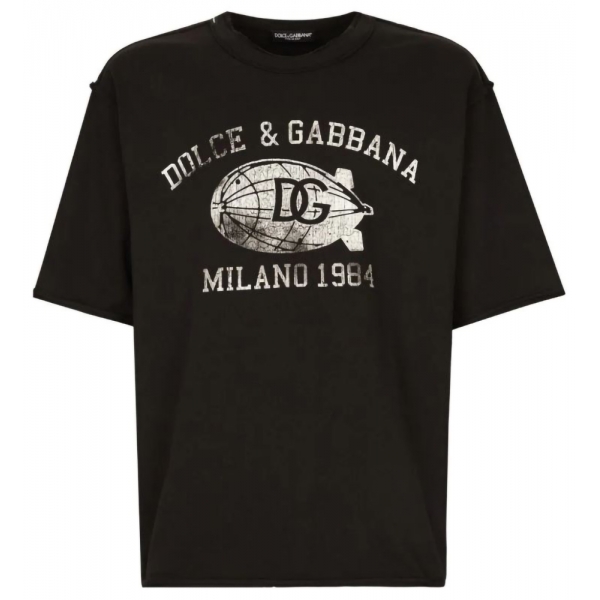 Dolce & Gabbana - Black T-Shirt - Dolce & Gabbana Exclusive Luxury Collection