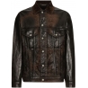 Dolce & Gabbana - Oversize Coated Denim Jacket - Dolce & Gabbana Exclusive Luxury Collection