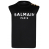 Balmain - Canotta con Stampa Logo - Nero - Balmain Exclusive Luxury Collection