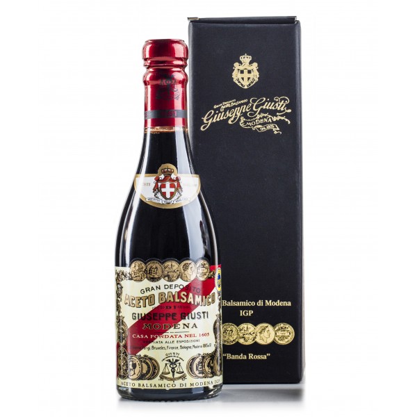 Acetaia Giuseppe Giusti - Modena 1605 - 5 Gold Medals - Banda Rossa - Balsamic Vinegar of Modena I.G.P.