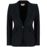 Alexander McQueen - Blazer Monopetto - Nero - Alexander McQueen Exclusive Luxury Collection