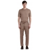 Cruna - Mitte Trousers - 1510 - Toupe - Handmade in Italy - Luxury High Quality Collection