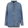 The Attico - Camicia Diana Celeste - The Attico Exclusive Luxury Collection