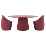 Qeeboo - Cobble Table Top 160 cm HPL - Indian Red - Qeeboo Table by Elisa Giovannoni - Furnishing - Home