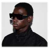 Gucci - Occhiale da Sole Rettangolari - Nero Grigio - Gucci Eyewear