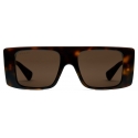 Gucci - Rectangular Sunglasses - Tortoiseshell Brown - Gucci Eyewear