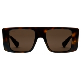 Gucci - Rectangular Sunglasses - Tortoiseshell Brown - Gucci Eyewear