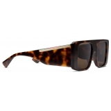 Gucci - Rectangular Sunglasses - Tortoiseshell Brown - Gucci Eyewear
