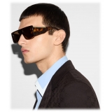 Gucci - Rectangular Sunglasses - Tortoiseshell Brown - Gucci Eyewear