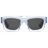 Gucci - Occhiale da Sole Rettangolari - Grigio Trasparente - Gucci Eyewear