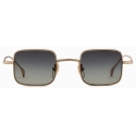 Gucci - Occhiale da Sole Quadrati - Oro Grigio - Gucci Eyewear