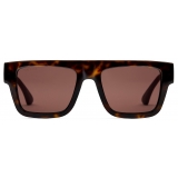 Gucci - Square Sunglasses - Brown Tortoiseshell - Gucci Eyewear