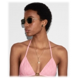 Gucci - Occhiale da Sole Quadrati - Nero Grigio - Gucci Eyewear