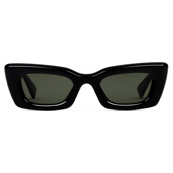 Gucci - Occhiale da Sole Cat-Eye - Nero Grigio - Gucci Eyewear