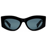 Gucci - Occhiale da Sole Cat-Eye - Nero Fumo - Gucci Eyewear