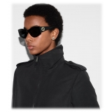 Gucci - Occhiale da Sole Cat-Eye - Nero Fumo - Gucci Eyewear