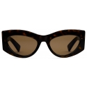 Gucci - Cat-Eye Sunglasses - Dark Brown - Gucci Eyewear