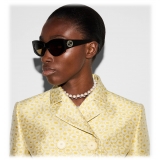 Gucci - Occhiale da Sole Cat-Eye - Marrone Scuro - Gucci Eyewear