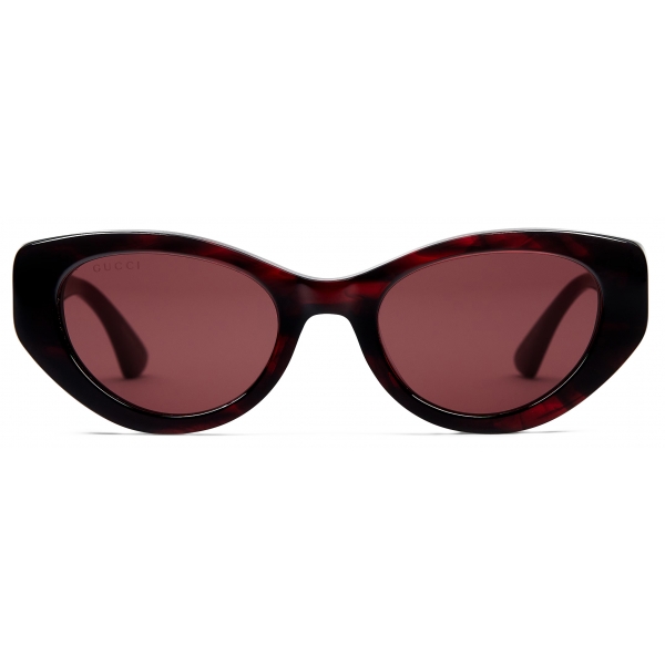 Gucci - Occhiale da Sole Cat-Eye - Tartaruga Marrone - Gucci Eyewear