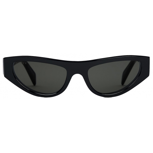Gucci - Occhiale da Sole Cat-Eye - Nero Grigio - Gucci Eyewear