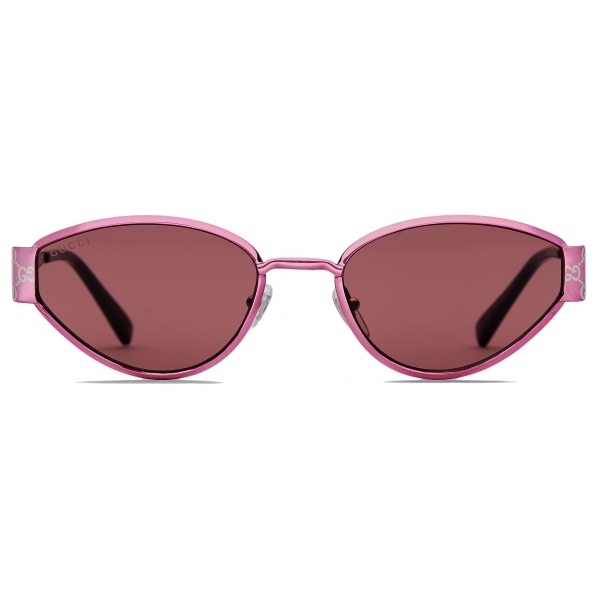 Gucci - Occhiale da Sole Geometrica - Fucsia - Gucci Eyewear