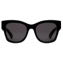 Gucci - Occhiale da Sole a Farfalla - Nero Grigio - Gucci Eyewear
