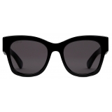 Gucci - Occhiale da Sole a Farfalla - Nero Grigio - Gucci Eyewear