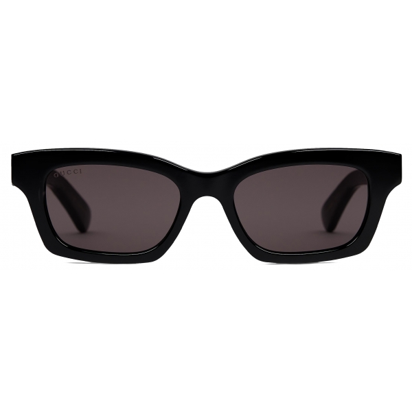 Gucci - Occhiale da Sole Cat-Eye - Nero Grigio - Gucci Eyewear