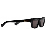 Gucci - Occhiale da Sole Cat-Eye - Nero Grigio - Gucci Eyewear
