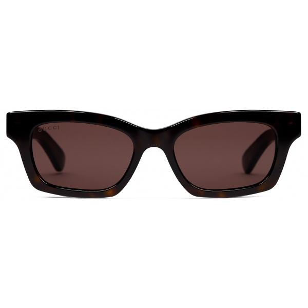 Gucci - Cat-Eye Sunglasses - Dark Tortoiseshell - Gucci Eyewear