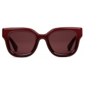 Gucci - Occhiale da Sole Rotondi - Rosso Ancora - Gucci Eyewear