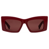 Gucci - Square Sunglasses - Ancora Red - Gucci Eyewear