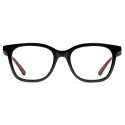 Gucci - Rectangular Optical Glasses - Black - Gucci Eyewear