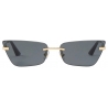 Jimmy Choo - Soraya - Pale Gold Cat Eye Sunglasses - Jimmy Choo Eyewear