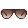 Jimmy Choo - Eira - Occhiali da Sole Aviator Marrone Avana - Jimmy Choo Eyewear