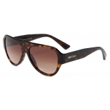 Jimmy Choo - Eira - Occhiali da Sole Aviator Marrone Avana - Jimmy Choo Eyewear