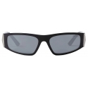 Jimmy Choo - Zoya - Occhiali da Sole Neri Ovali - Jimmy Choo Eyewear