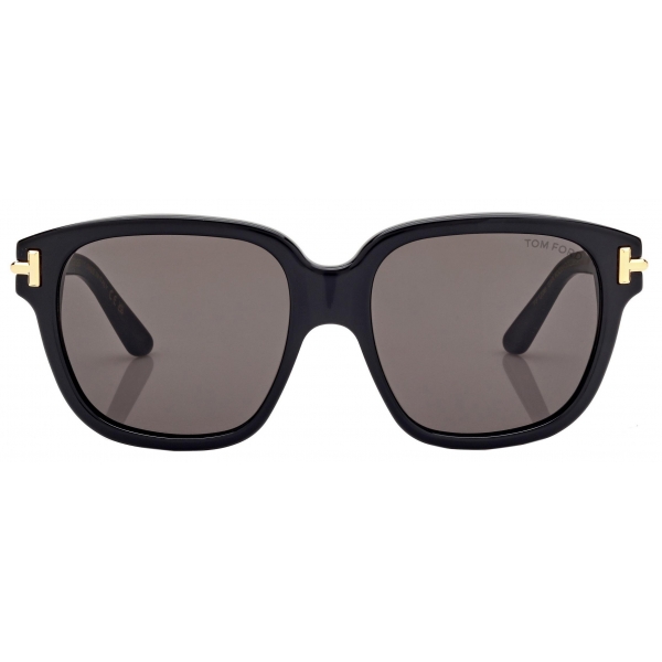 Tom Ford - Occhiali da Sole Icon Square - Occhiali da Sole Squadrati - Nero Grigio - Occhiali da Sole - Tom Ford Eyewear