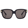 Tom Ford - Occhiali da Sole Icon Square - Occhiali da Sole Squadrati - Nero Grigio - Occhiali da Sole - Tom Ford Eyewear
