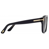 Tom Ford - Occhiali da Sole Icon Square - Occhiali da Sole Squadrati - Nero Grigio - Occhiali da Sole - Tom Ford Eyewear