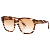 Tom Ford - Icon Square Sunglasses - Havana Brown - Sunglasses - Tom Ford Eyewear
