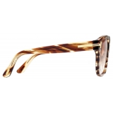 Tom Ford - Occhiali da Sole Icon Square - Havana Marrone - Occhiali da Sole - Tom Ford Eyewear